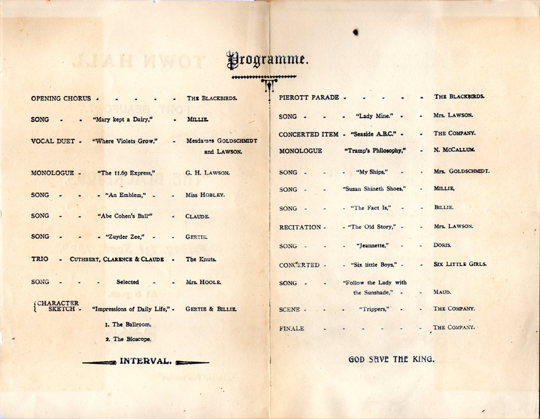 Unglued inside Common-Place Book